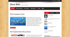 Desktop Screenshot of dersbitti.com